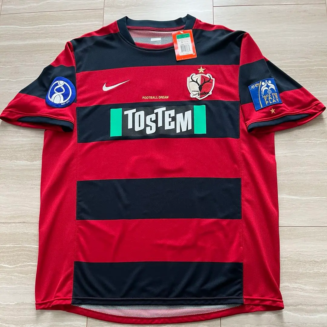 鹿島アントラーズ黄金期メンバー2008　サイン入りユニフォーム NIKE 2008 鹿島アントラーズ黄金期メンバー全選手サイン入り