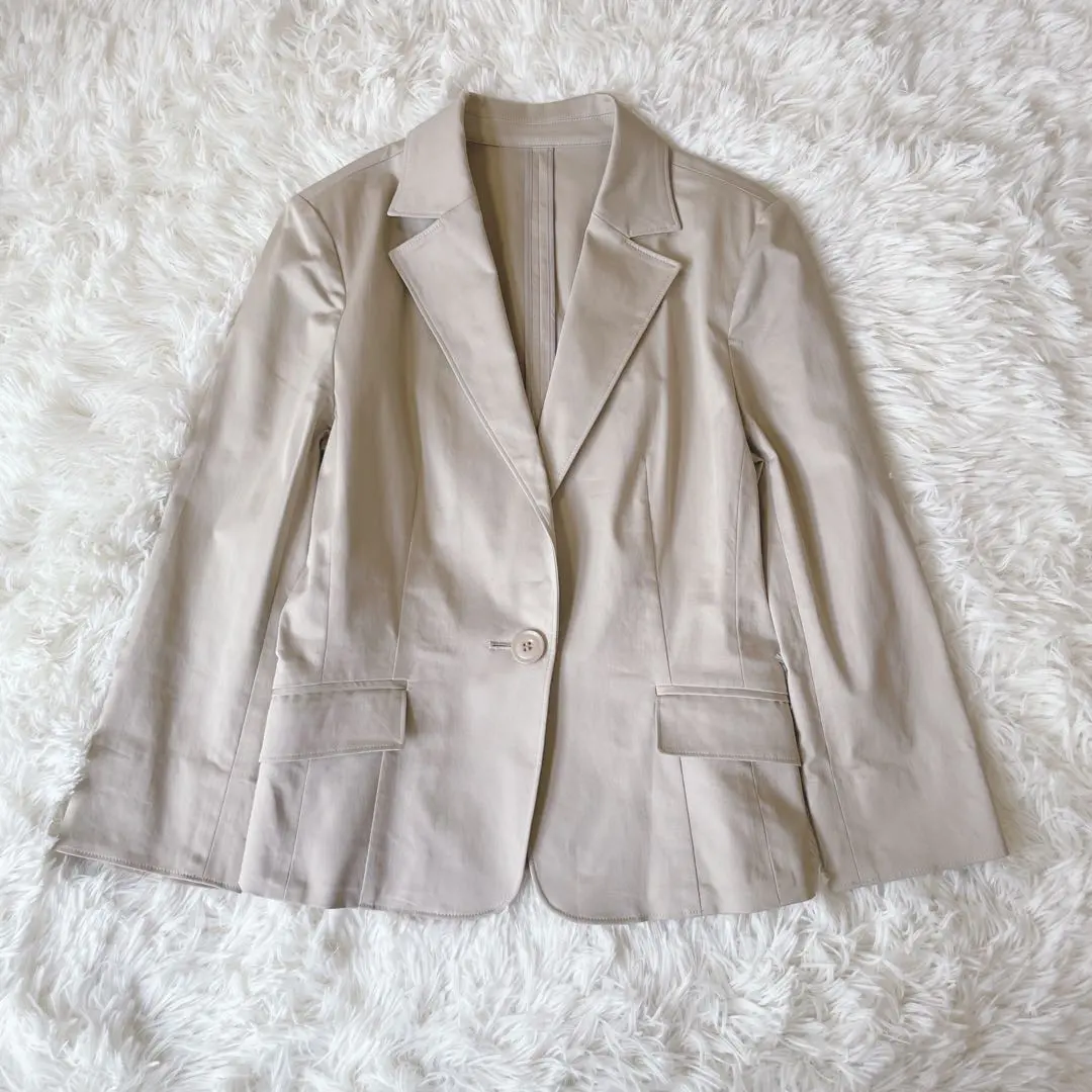 Thumbnail of Aylesbury Beige Tailored Jacket Single Button