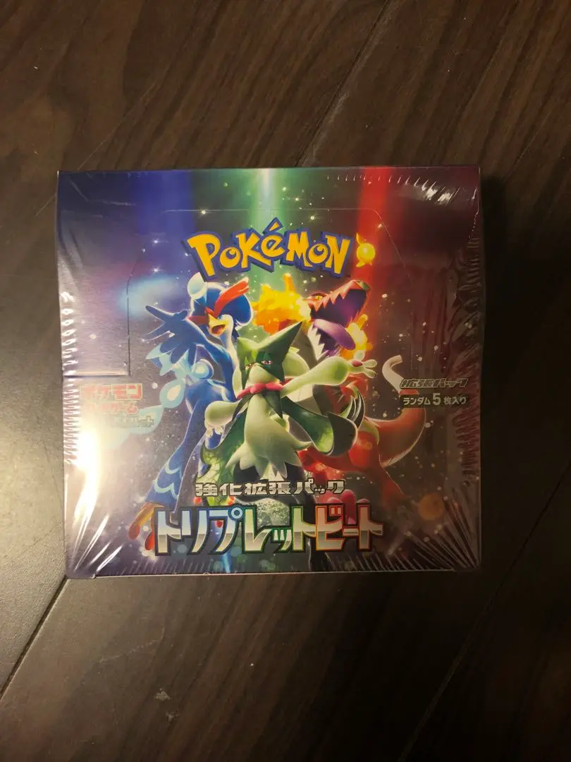 トリプレットビート　シュリンク付 ポケモンカード トリプレットビート BOX シュリンク付