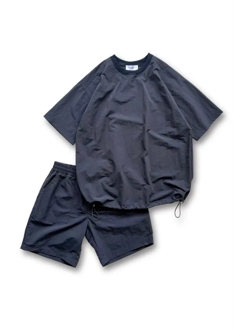 新品 NATTO ナット premium nylon setup / navy premium nylon setup / black（プレミアムナイロンセットアップ