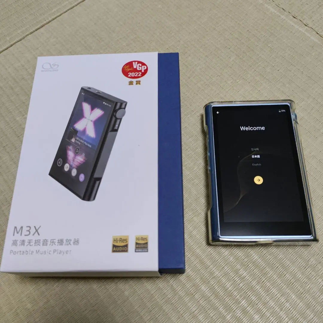 【超美品】shanling m3x 付属品完備　ケース2種つき 2025年最新】SHANLING M3の人気アイテム - メルカリ