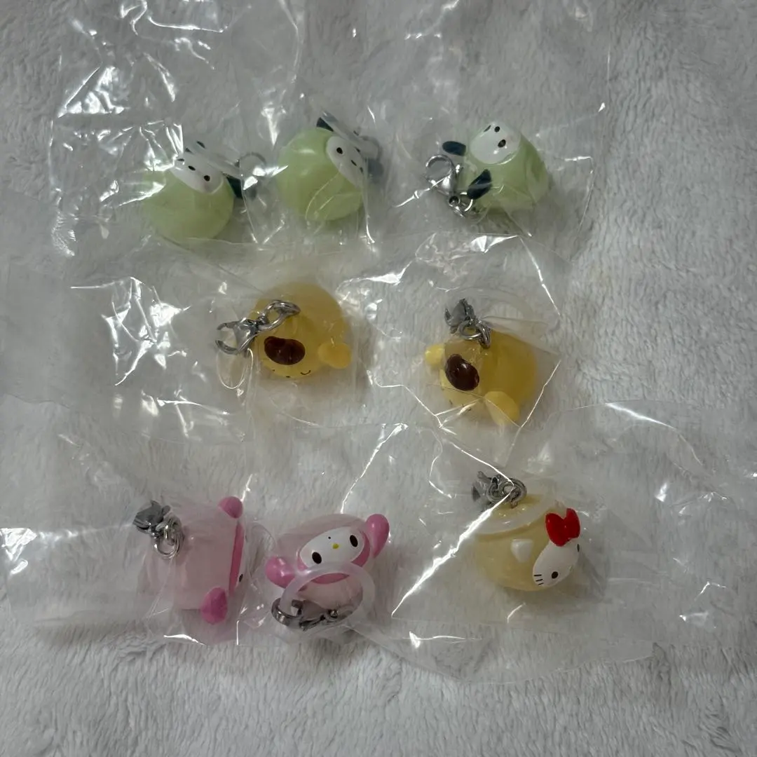 Thumbnail of Sanrio Mejirushi Accessory Narikiri Man 8 Pieces