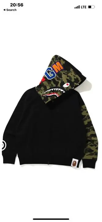 apee チェックパーカー　S A BATHING APE チェック ジップアップパーカー Sサイズ