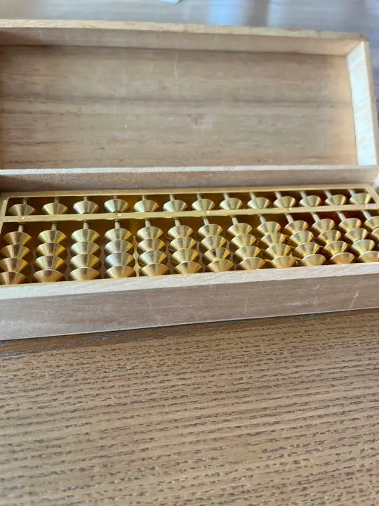 金属製 そろばん・24ｋ金メッキ・美品・即決！ 金属製 そろばん・24k金メッキ・美品・即決！の通販 by jpnet's