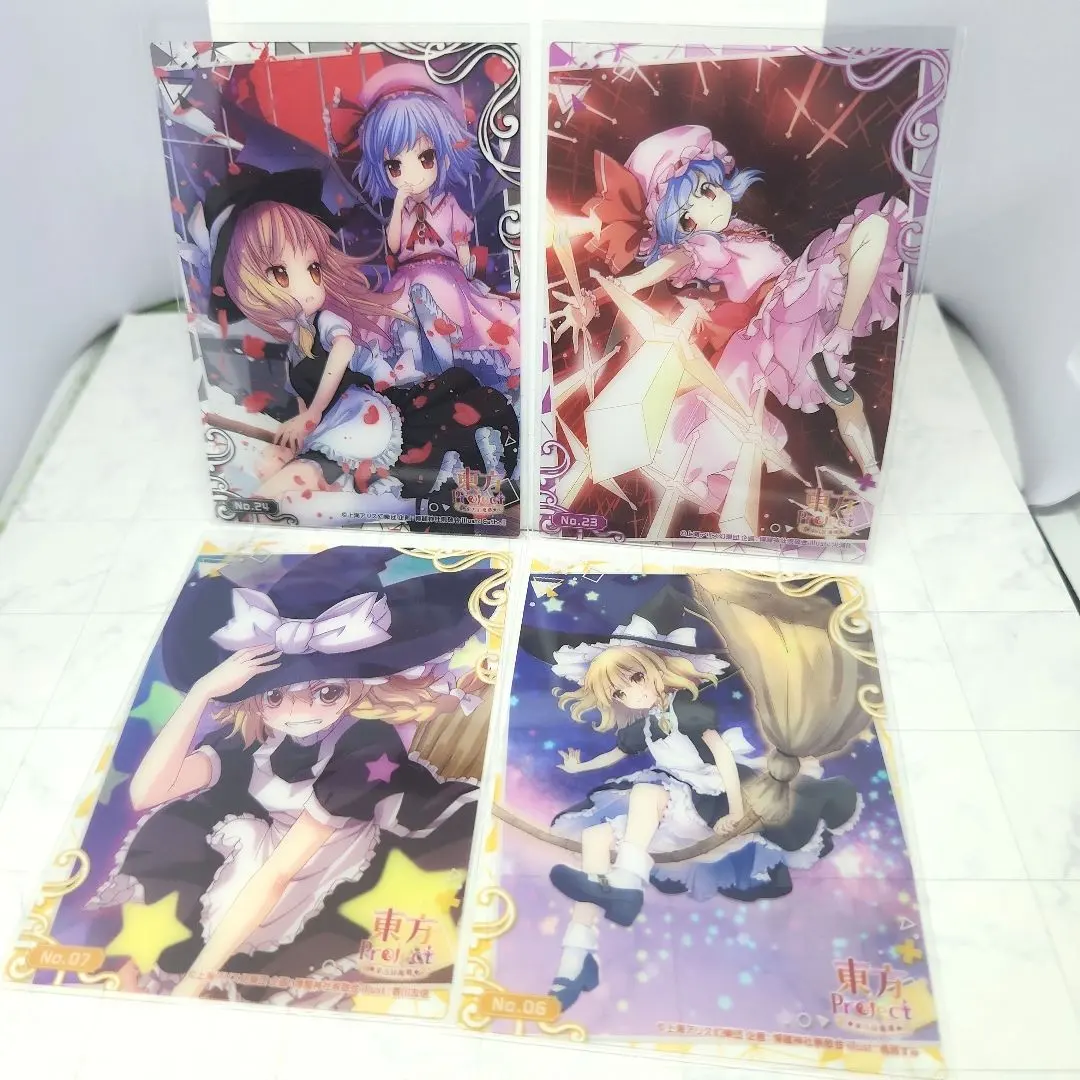 Thumbnail of Touhou Project Embodiment of Scarlet Devil Trading Cards - Set of 4