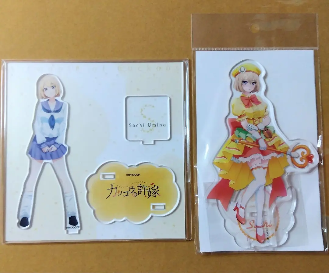 Thumbnail of The Cuckoo's Fiancee Acrylic Stand - Sachi Umino. Set of 2 acrylic stands, brand new, unopened.