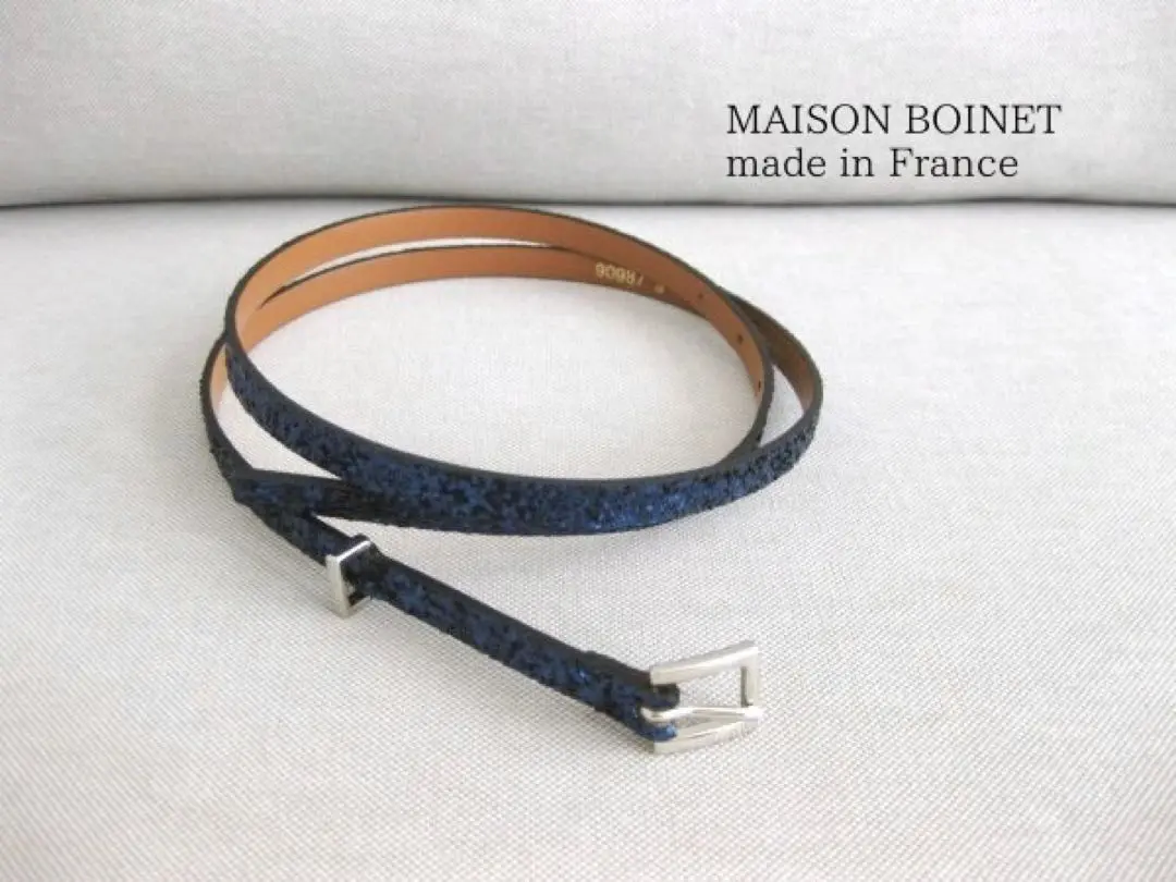 MAISON BOINET あんず様✨美品✨新品未使用　タグ保存袋付き 楽天市場】maison boinet（ベルト・サスペンダー｜バッグ・小物