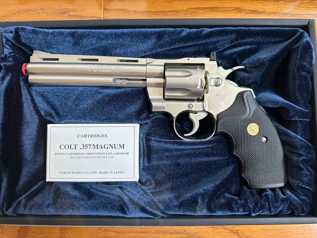 コクサイColt Python .357 Magnum ガスリボルバー Disassembly and assembly of the Kokusai discontinued gas