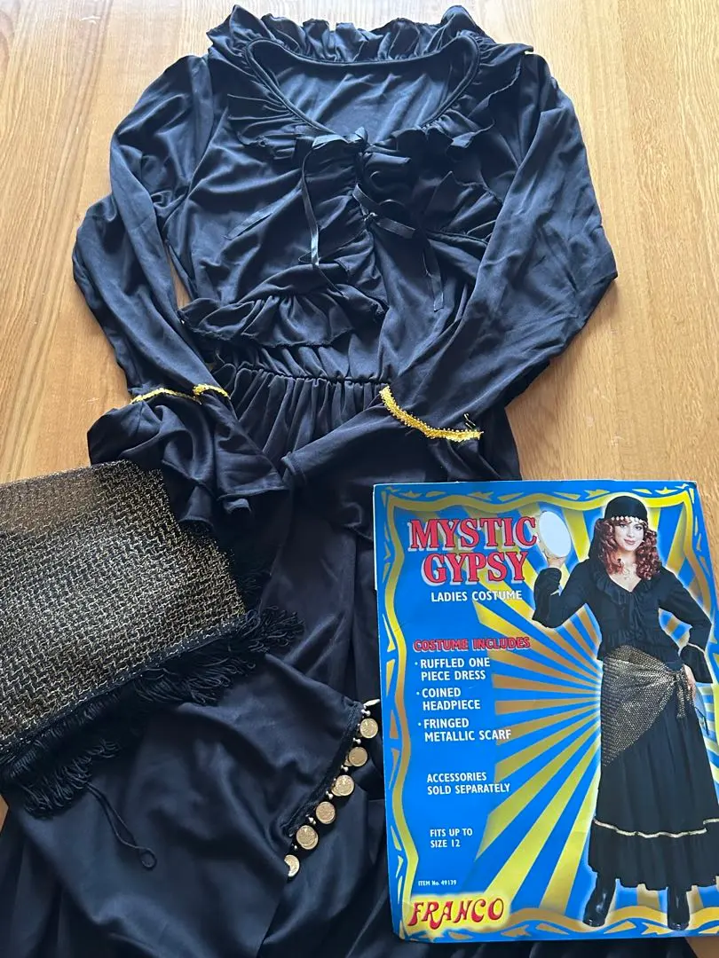 角色扮演服裝 「MYSTIC GYPSY」 成人女性用 的縮圖