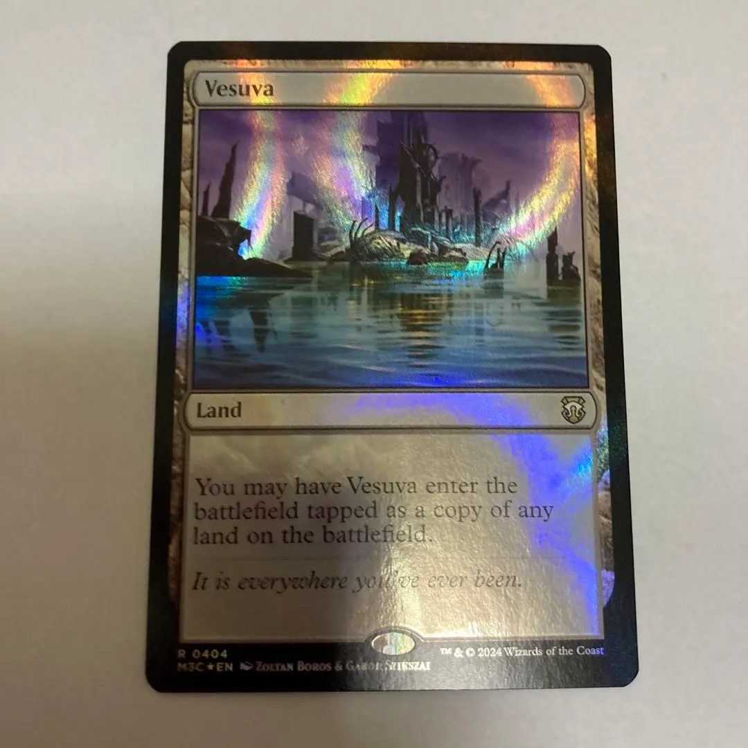 ヴェズーヴァ 初版 foil TSP MTG マジック・ザ・ギャザリング ヴェズーヴァ 初版 foil TSP MTG マジック・ザ・ギャザリング
