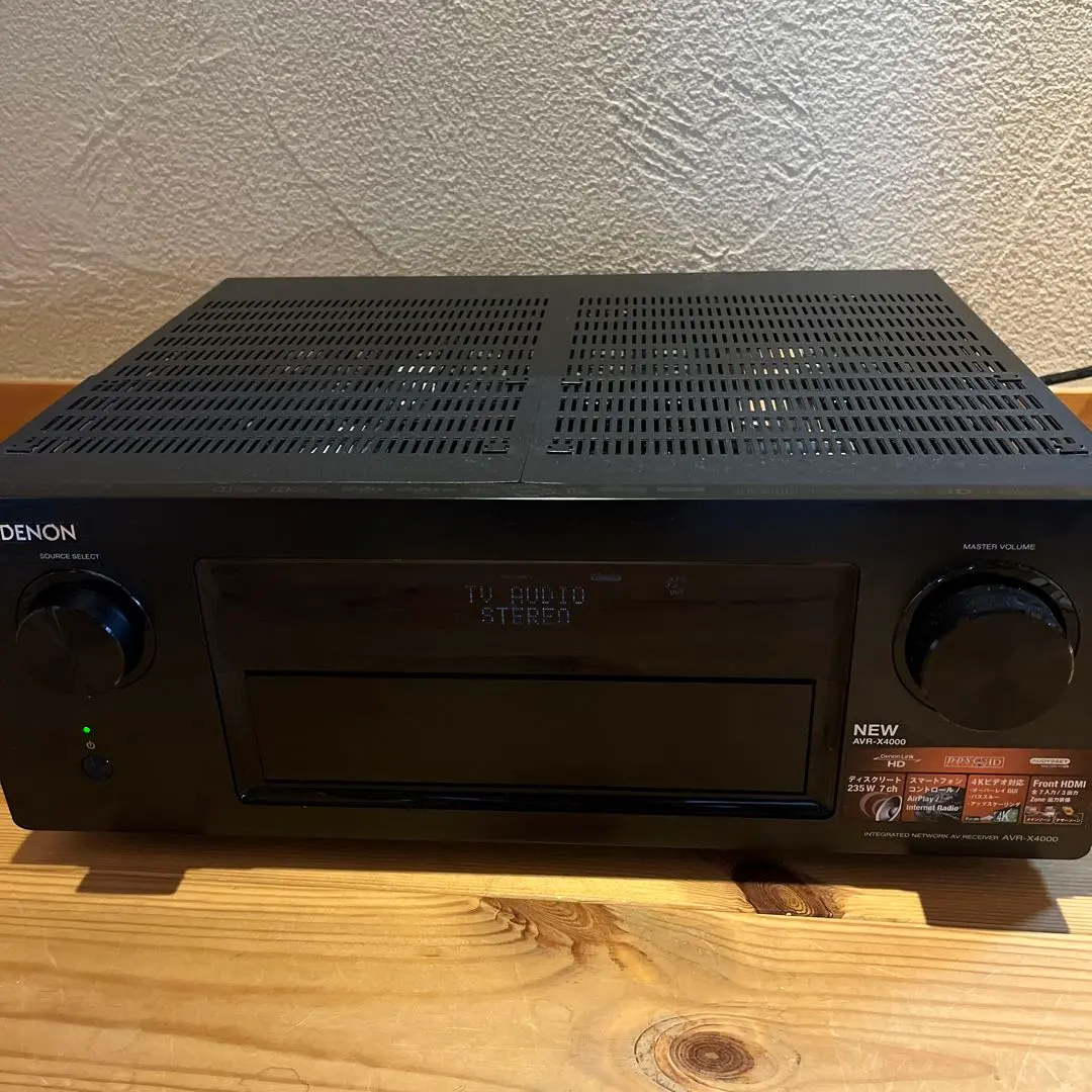 【極美品】DENON デノン AVR-X4000 AVアンプ サラウンドレシーバ Yahoo!オークション -「denon avr-x4000」の落札相場・落札価格