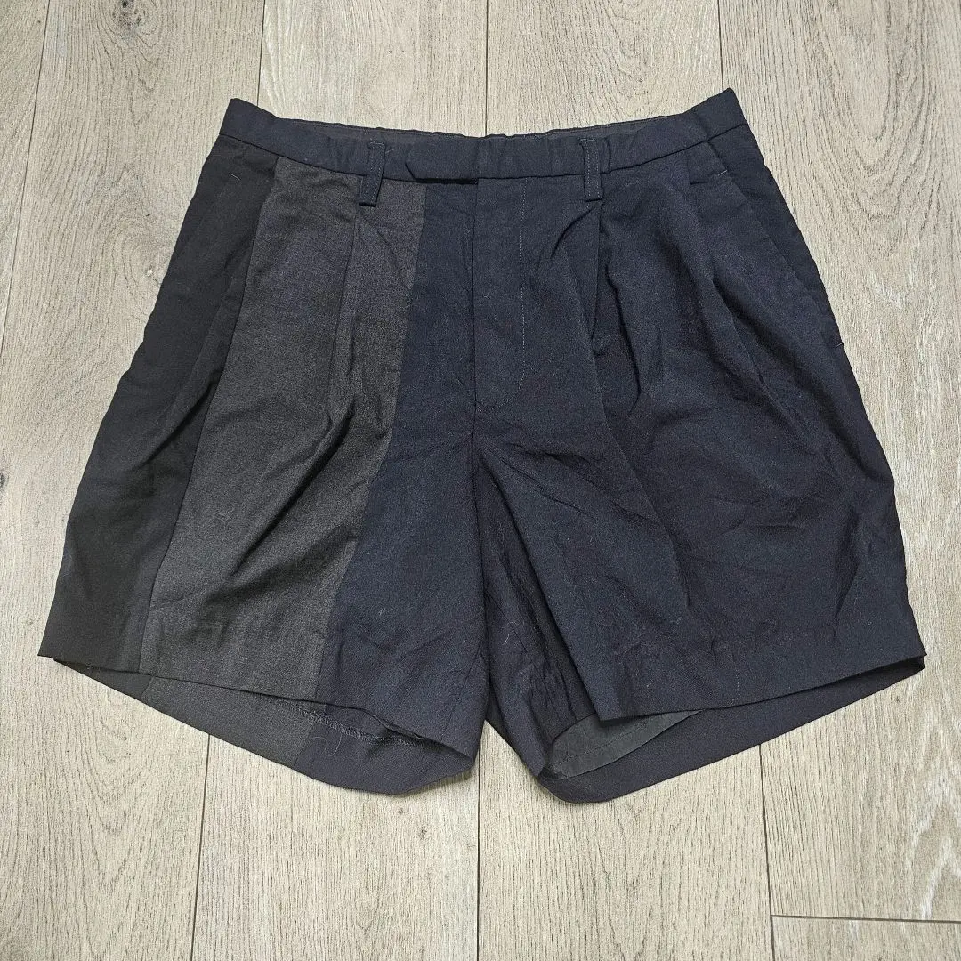良品】kolor beacon パッチワークハーフパンツ カラー ビーコン