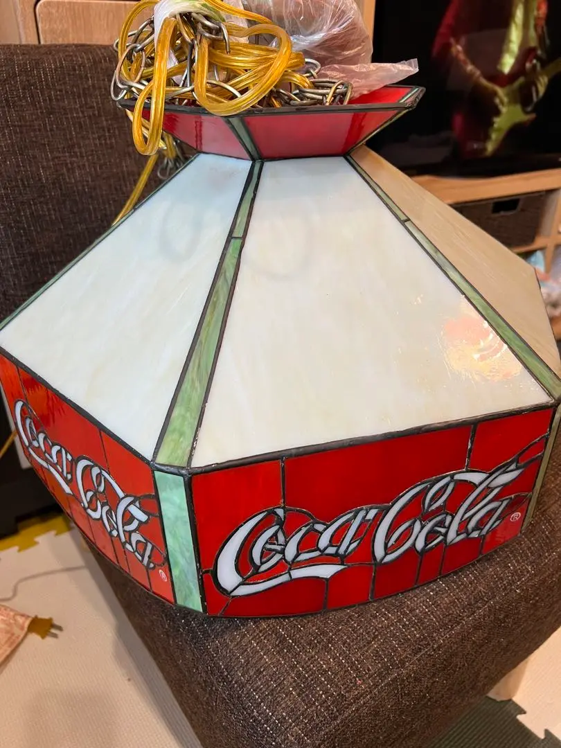 Coca-Cola シーリングファンライト レッド コカコーラシーリングファン