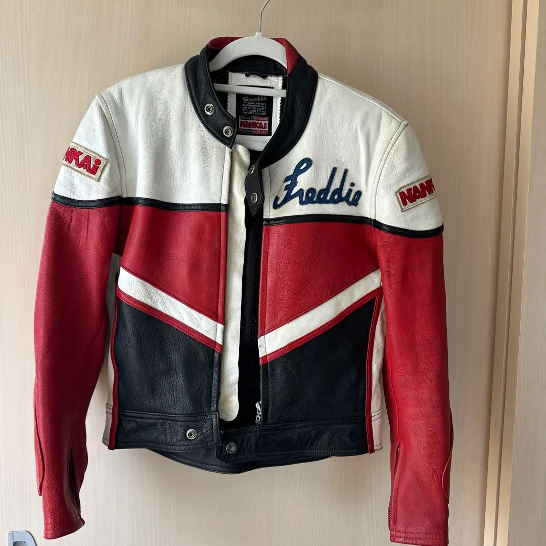 90s NANKAI ナンカイ レザーレーシングジャケット サイズ　LL 000000000092-01-l.jpg?t=