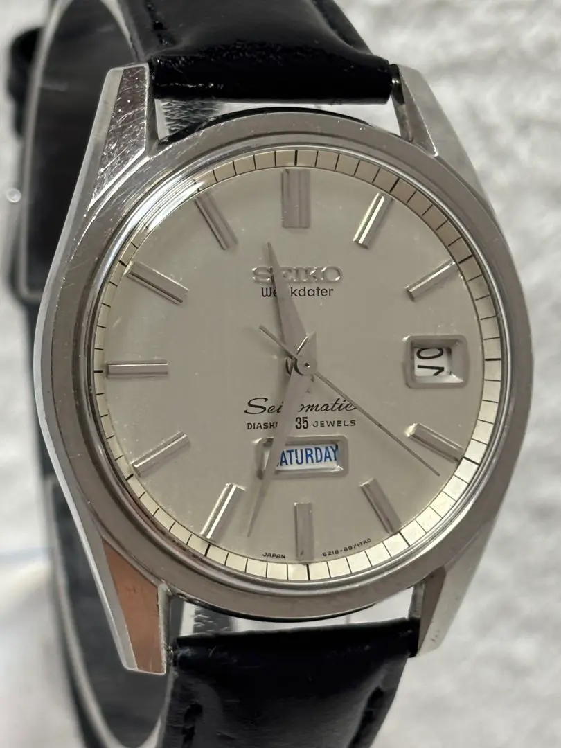 美品】⭐️SEIKO セイコーマチック 35石 6218-8010 王冠イルカ 時計