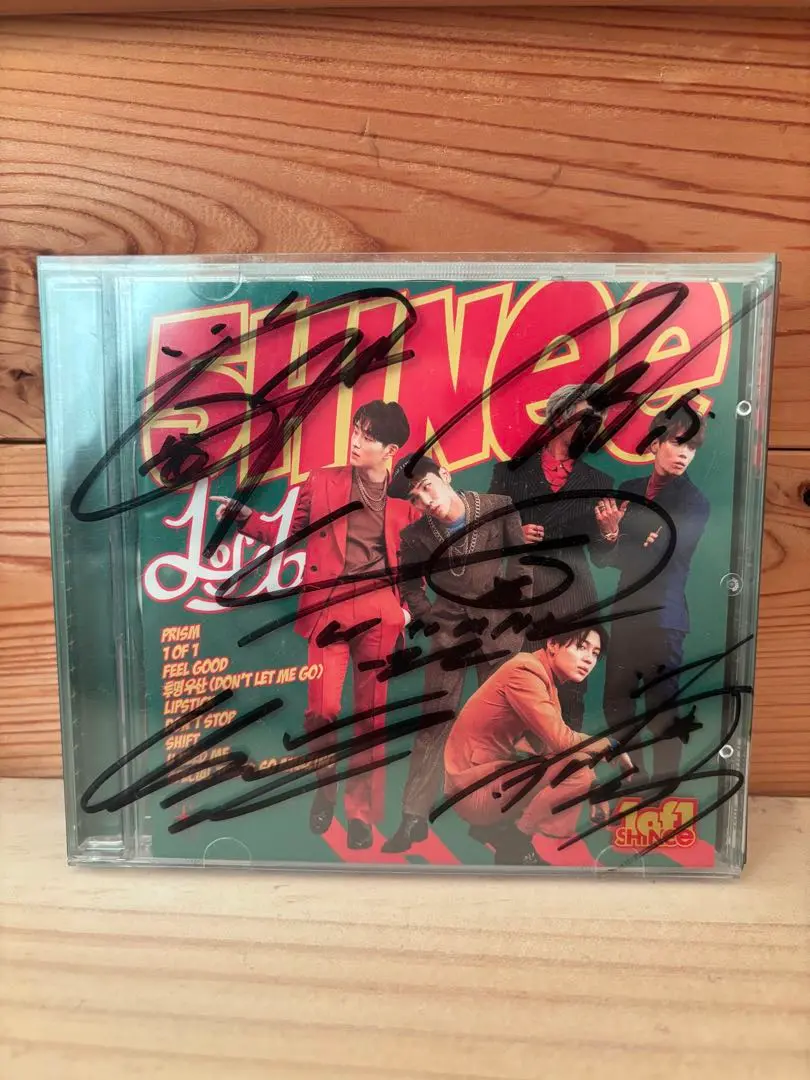 SHINee 直筆サイン SHINee 5人 直筆サイン入りCD - メルカリ