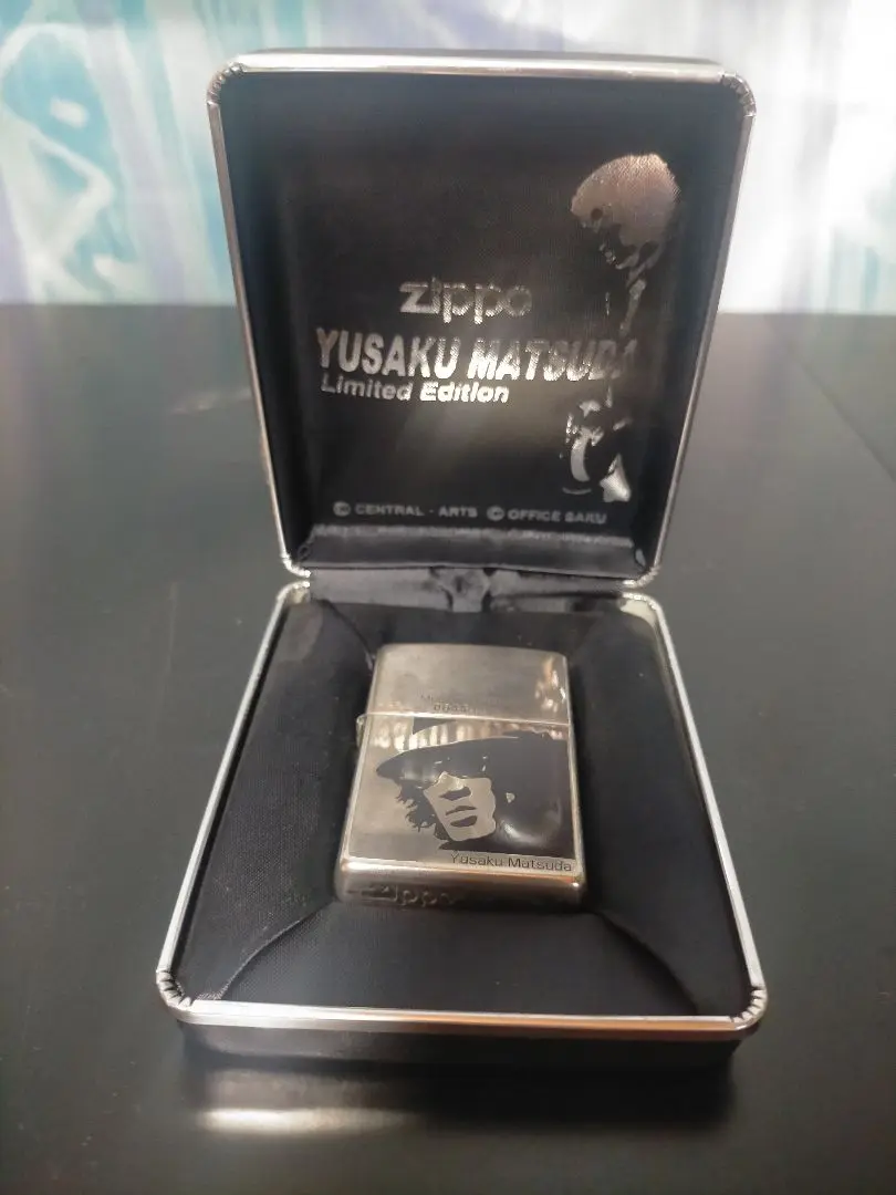 松田優作　zippo D 限定品　シリアルナンバー1513 松田優作 zippo D 限定品 シリアルナンバー1513