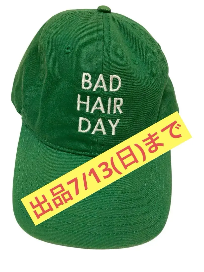あいみょん着用 BAD HAIR DAYキャップ ☪ あいみょん着用 BAD HAIR DAY DAD Cap