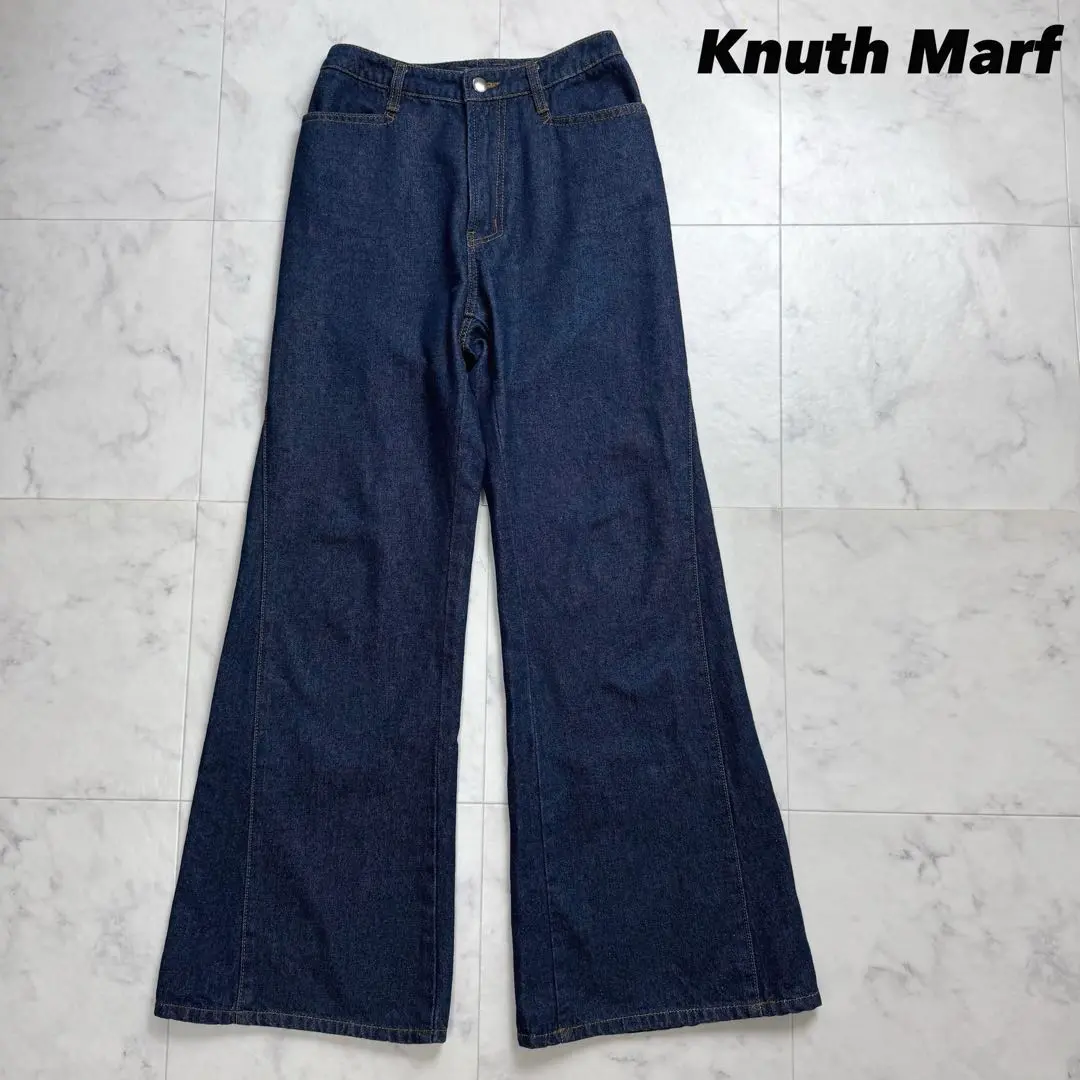 Knuth Marf  denim baggy pants 新品未使用 Knuth Marf - denim baggy pants / デニムバギーパンツ