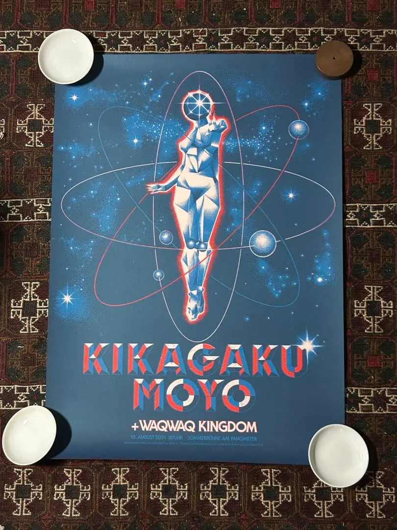 kikagakumoyo ポスター　kikagaku moyo 幾何学模様 KikagakuMoyo PRE FINAL SHOW 限定ポスター（幾何学