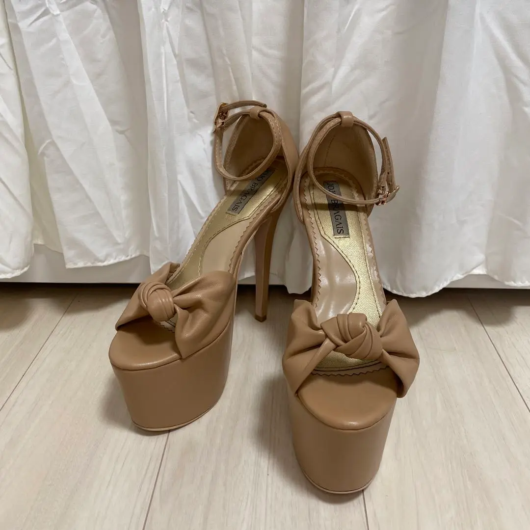 JOJO BRAGINS ベージュ ハイヒール Bragais Rabiya 4