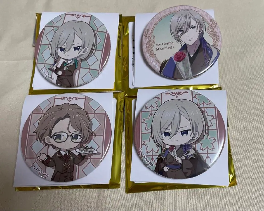 Thumbnail of My Happy Marriage Sweet Paradise Can Badge Set