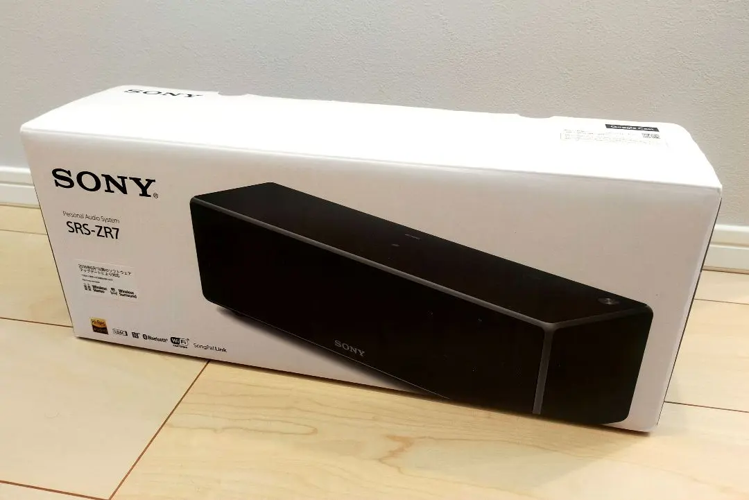 【美品】SONYスピーカー SRS-ZR7(おまけケーブル付き) 美品】SONYスピーカー SRS-ZR7(おまけケーブル付き)