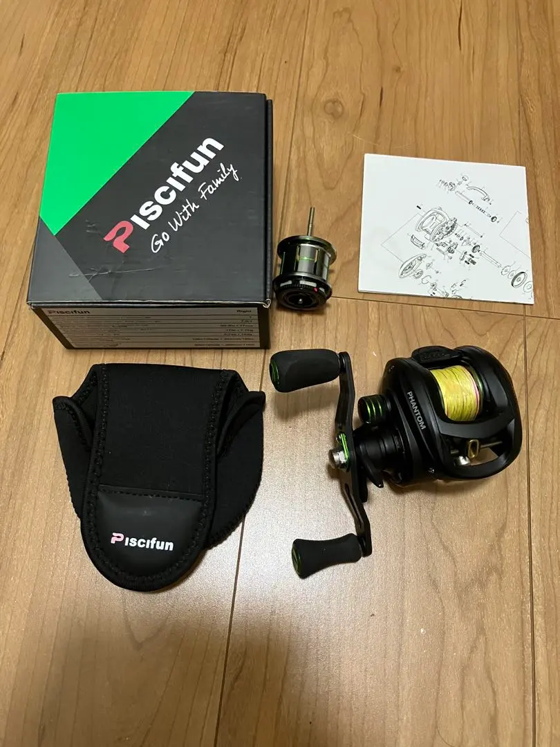 新品未使用 ピシファン CHAOS40 右ダブルハンドル 新品未使用 Piscifan chaos40 右ダブルハンドルの通販 by nen's