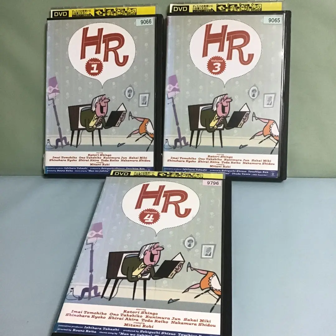 【再生確認済】TVドラマ HR DVD-BOX (Vol.1～4) 三谷幸喜 再生確認済】TVドラマ HR DVD-BOX (Vol.1～4) 三谷幸喜