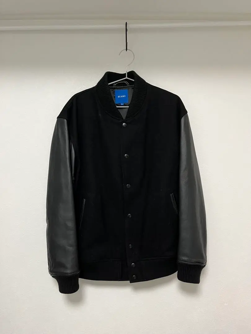 【美品】Beams スタジャン ブラック Ｌ 2025年最新】BEAMS カラー：ブラック系 スタジャンの人気
