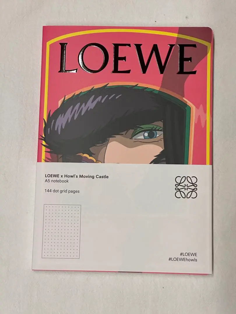 LOEWE ハウルの動く城　ノベルティノート LOEWE ハウルの動く城 ノベルティノート