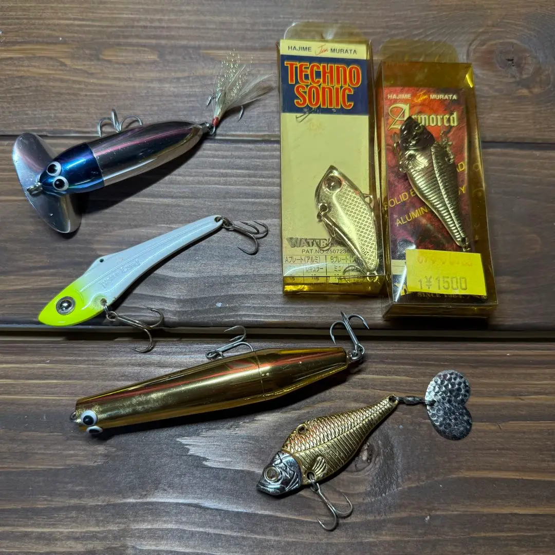 新品　17個セット　ウォーターランド　ジャークソニック65 ステラ　村田基シマノ 新品 17個セット ウォーターランド ジャークソニック65 ステラ