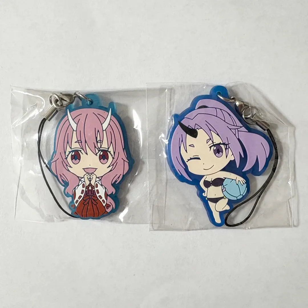 關於我轉生變成史萊姆這檔事 轉生史萊姆 扭蛋橡膠吊飾 朱菜 紫苑 的縮圖