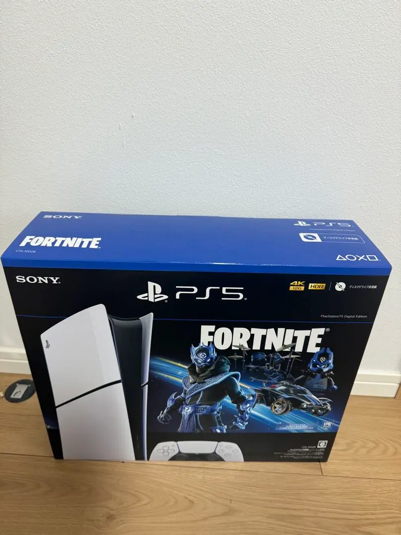 PS5 本体フォートナイトデジタルエディション外箱傷あり