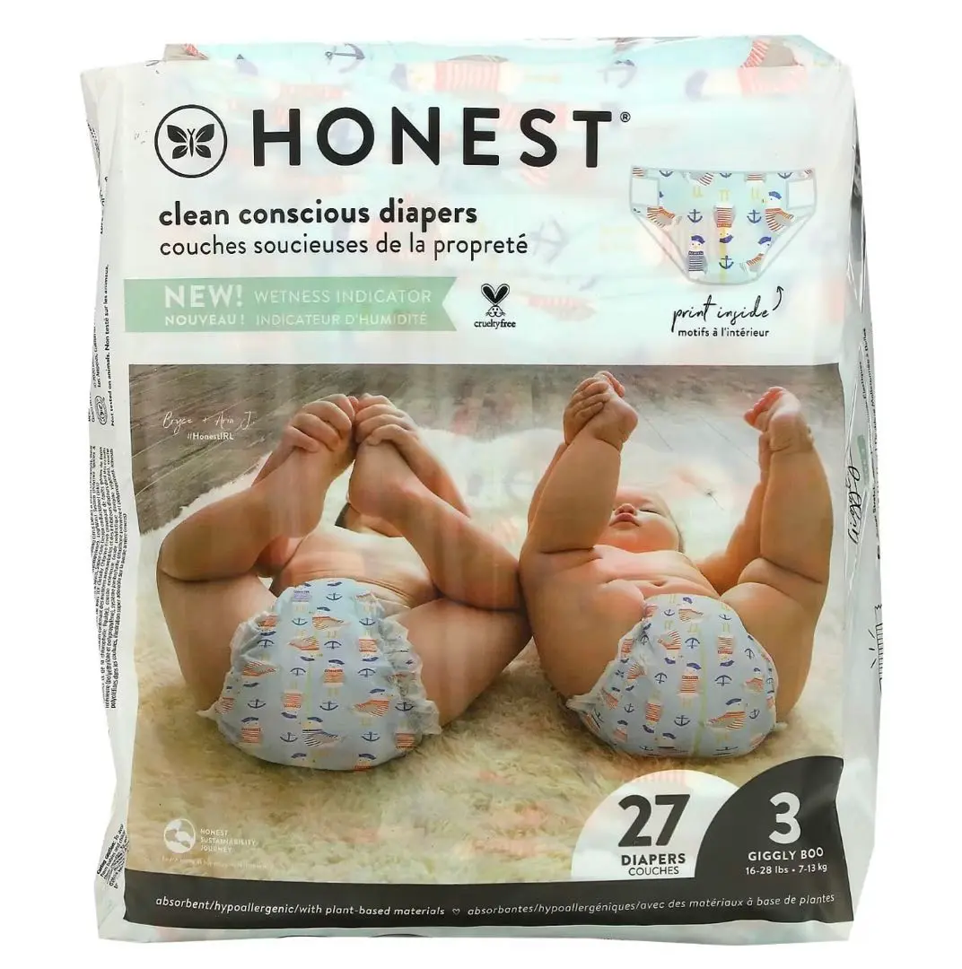 HONEST 紙おむつ サイズ3 (27枚入り×3個) HONEST 紙おむつ サイズ3 (27枚入り×3個) - おむつ用品