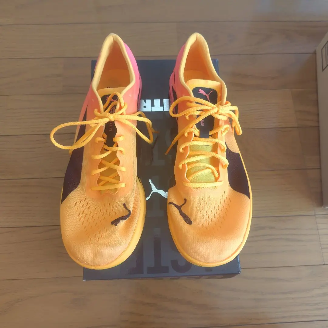 【値下げ交渉可】pウーマ　エヴォスピードロングディスタンスニトロエリート27cm PUMA｜メンズ エヴォスピード ロングディスタンス ニトロ