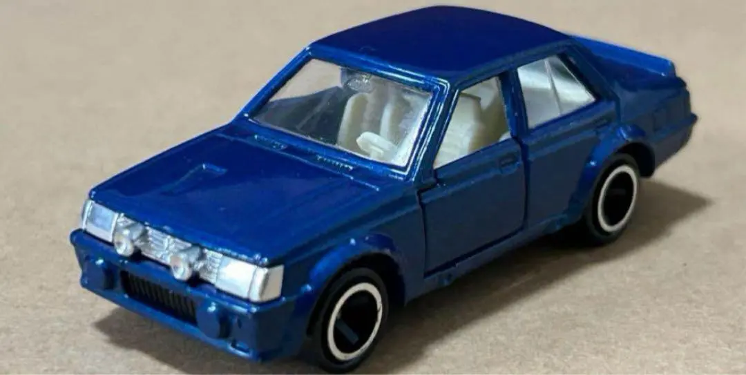 Thumbnail of Made in Japan Tomica Mitsubishi Lancer Turbo, navy blue