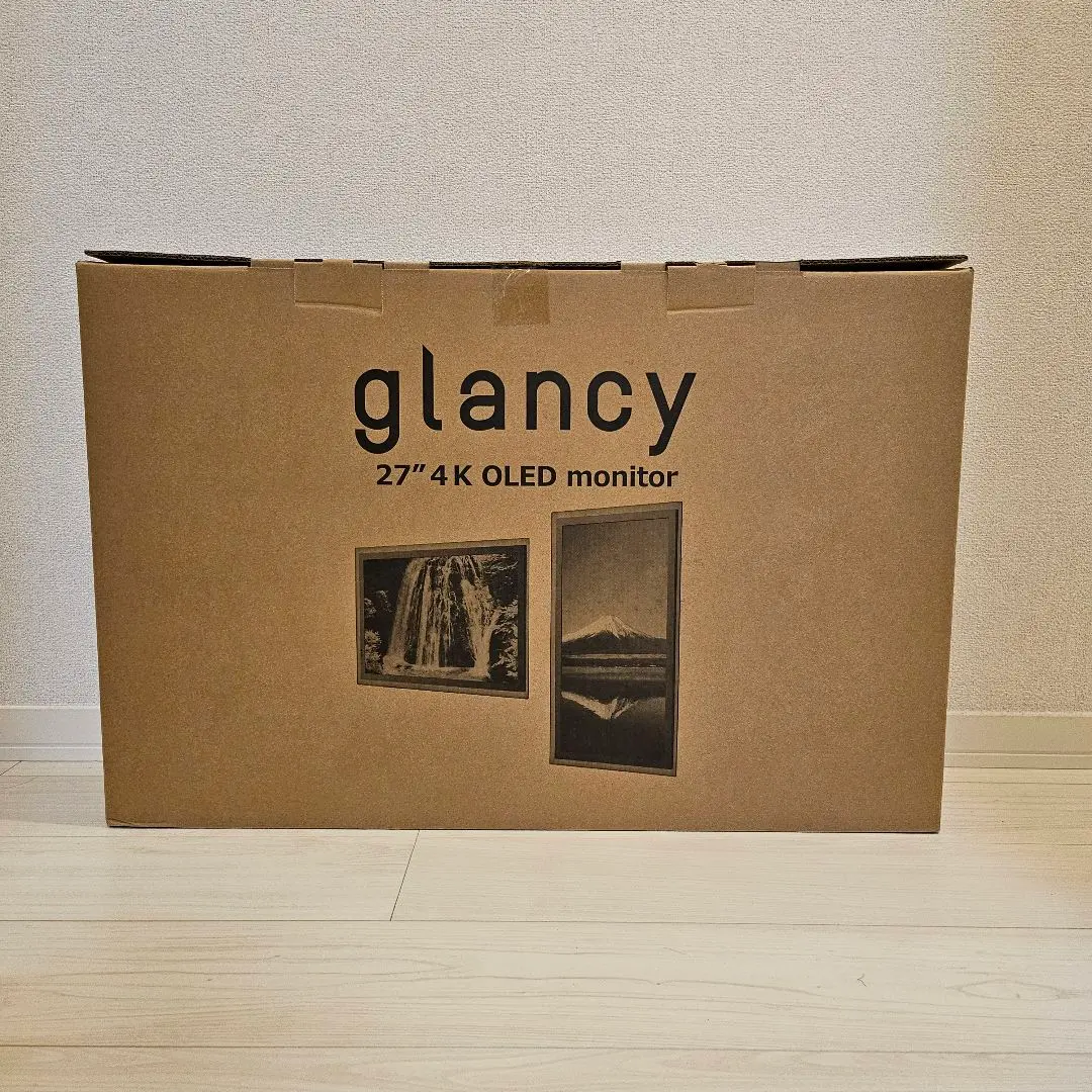 新品未使用！JOLED  glancy ミニレビュー】ちょっと訳アリ、7万円で27型・4K 有機EL