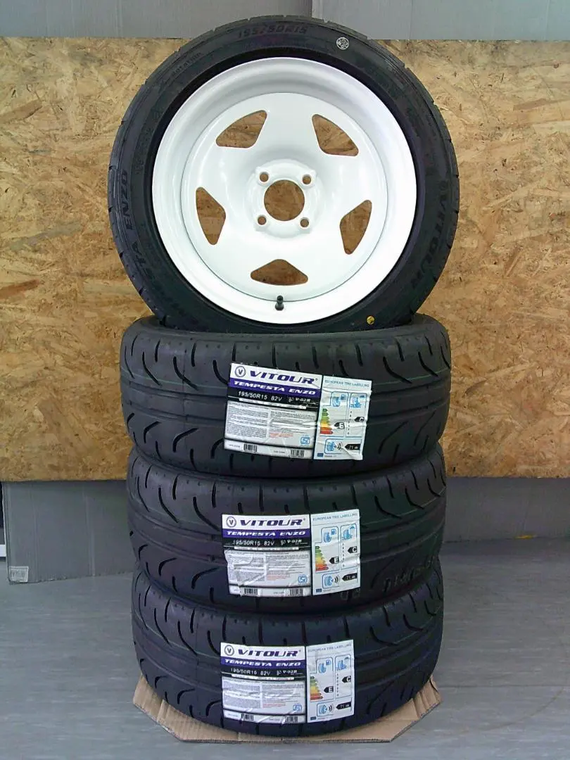 M*a様 リアタイヤほぼ新品 ホイール デイトナ pcd127 15インチ 7j 2025年最新】デイトナホイール 15×7jの人気アイテム - メルカリ