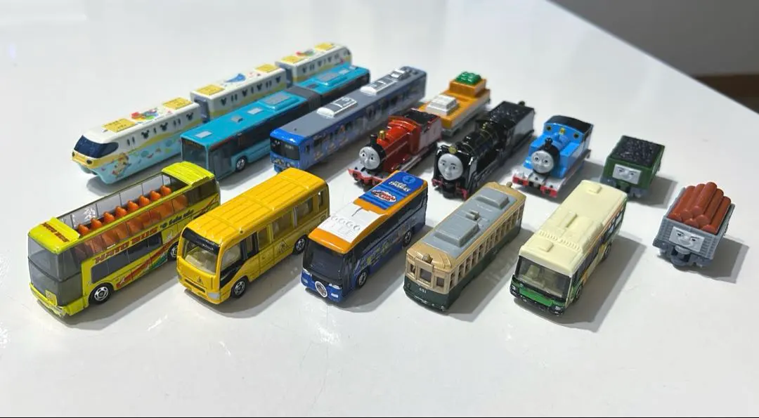 Thumbnail of Tomica Minicar Set: Thomas, Disney, Buses, Trains - Set of 16