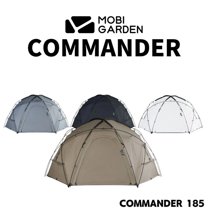 モビガーデン　 ポリコットン　テント　新品　レア土日限定価格 楽天市場】Mobi Gardenドームテント 1~3人用 一人用 テント