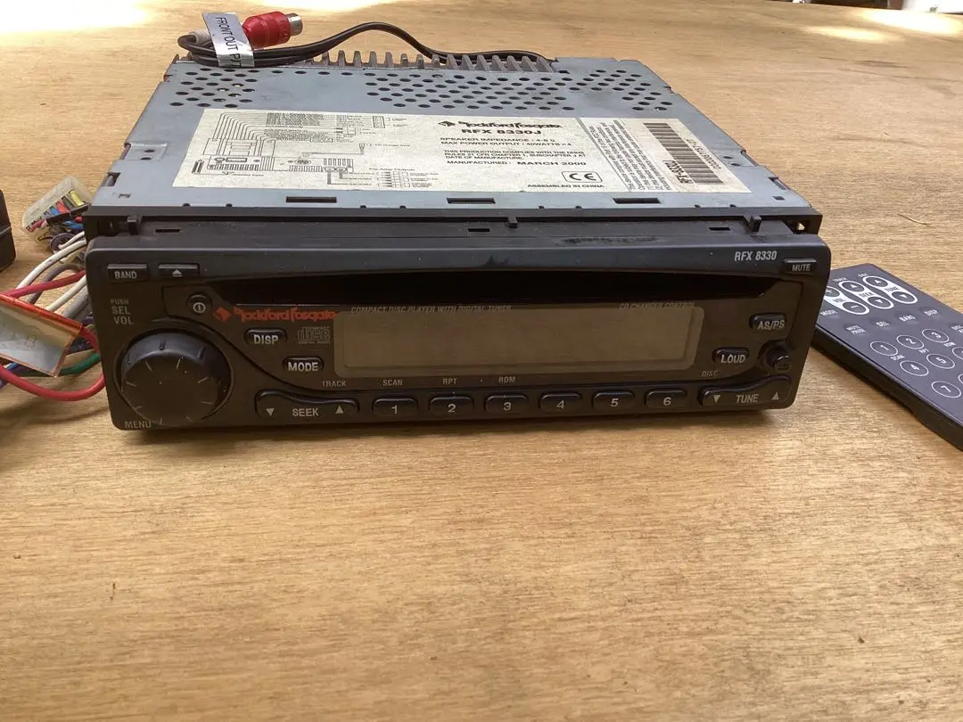 ロックフォード ＣＤプレーヤー ＲＦＸ‐８２４０ ロックフォード CDプレーヤー RFX‐8240 - メルカリ