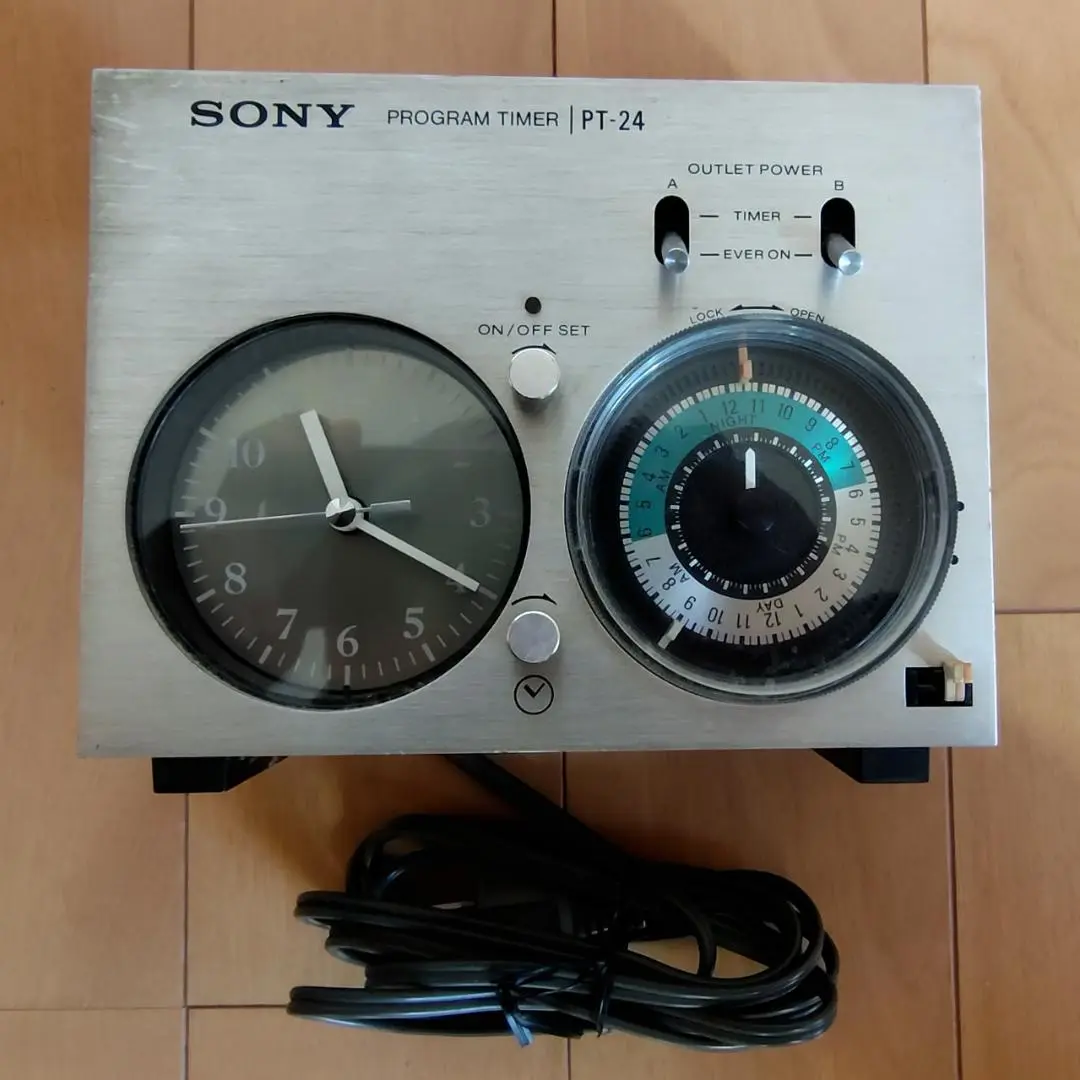 動作確認済　SONY PT-24 プログラムタイマー　日本製 2025年最新】sony pt-24の人気アイテム - メルカリ