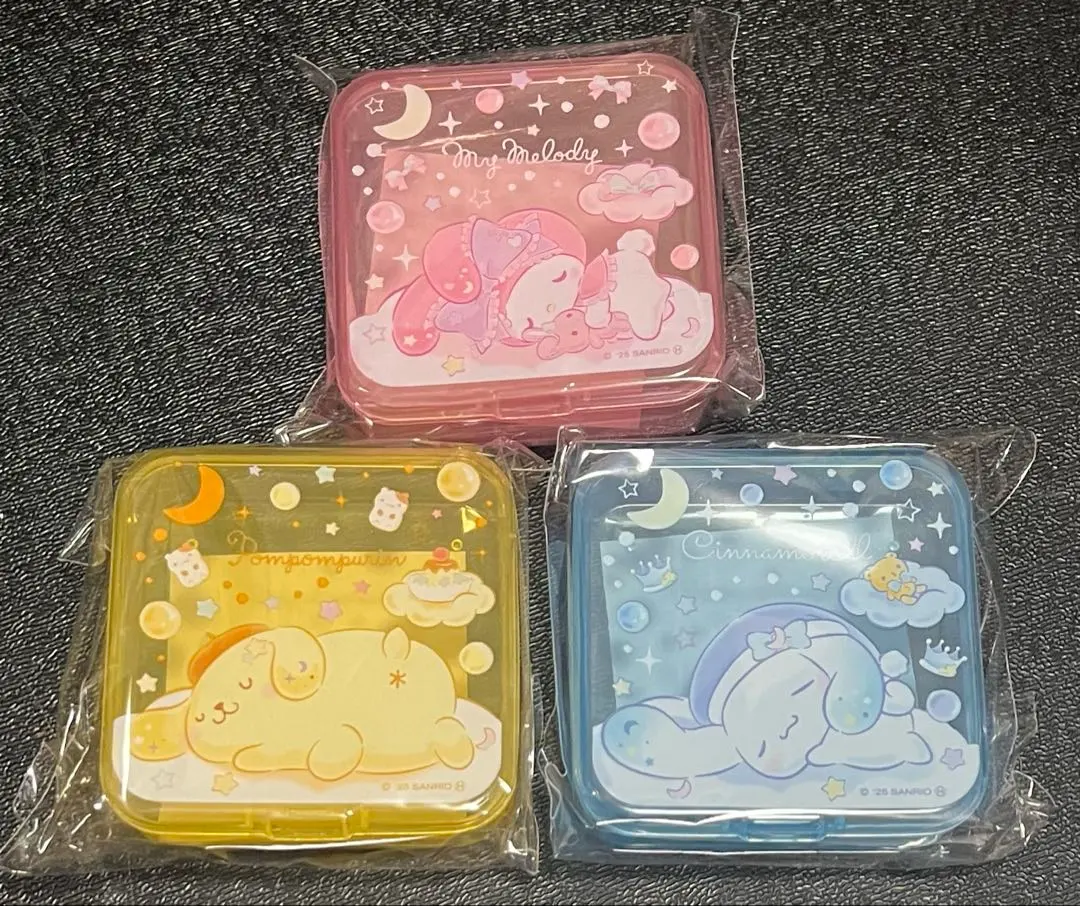 Thumbnail of Seven-Eleven Sanrio small item case, My Melody, Cinnamoroll, Pompompurin