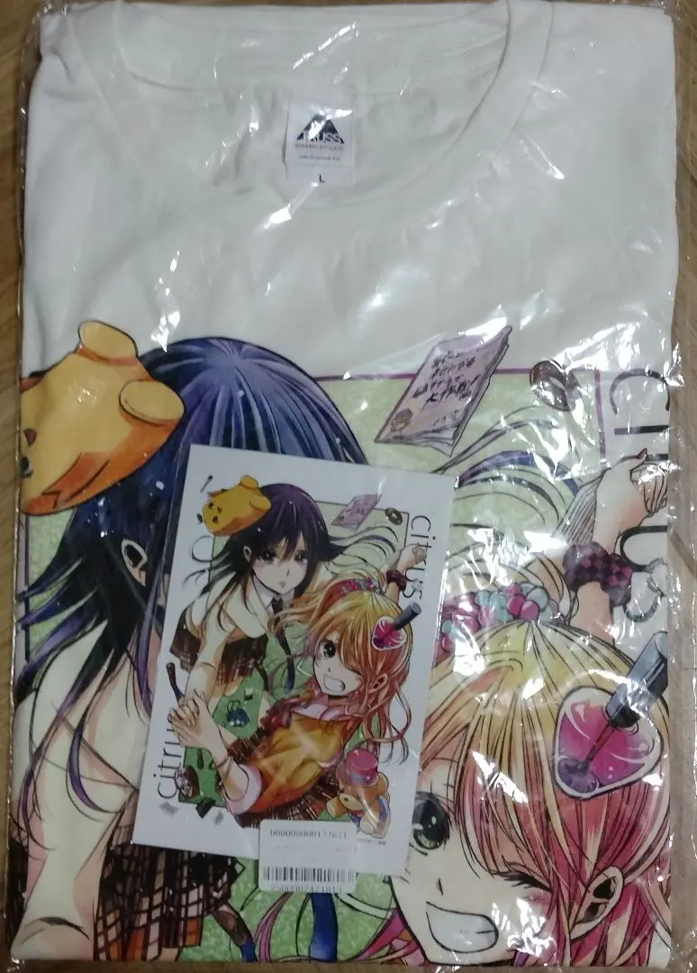 柑橘味 柚子 繪製 T恤 明信片 百合展2019 的縮圖