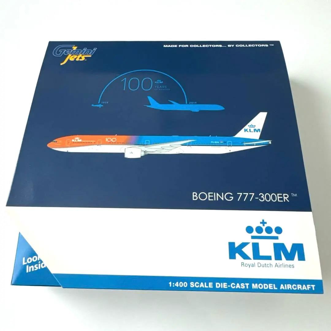 値下げ中　KLMオランダ航空Boeing777-300ER 1/200 スケール herpa wings 1/200 (プラスチック製) 777-300ER KLMオランダ航空