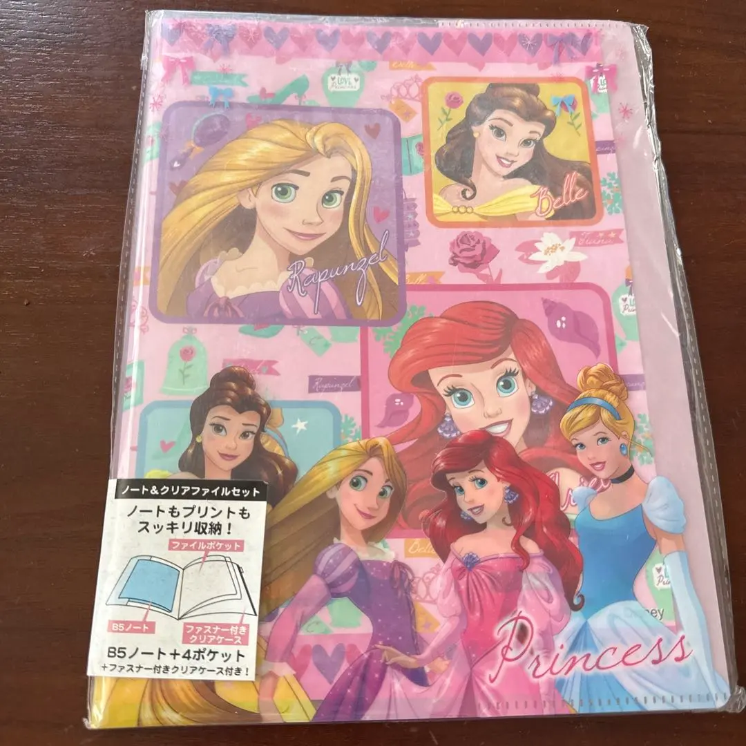 Thumbnail of Disney Princess Clear File Set B5 New