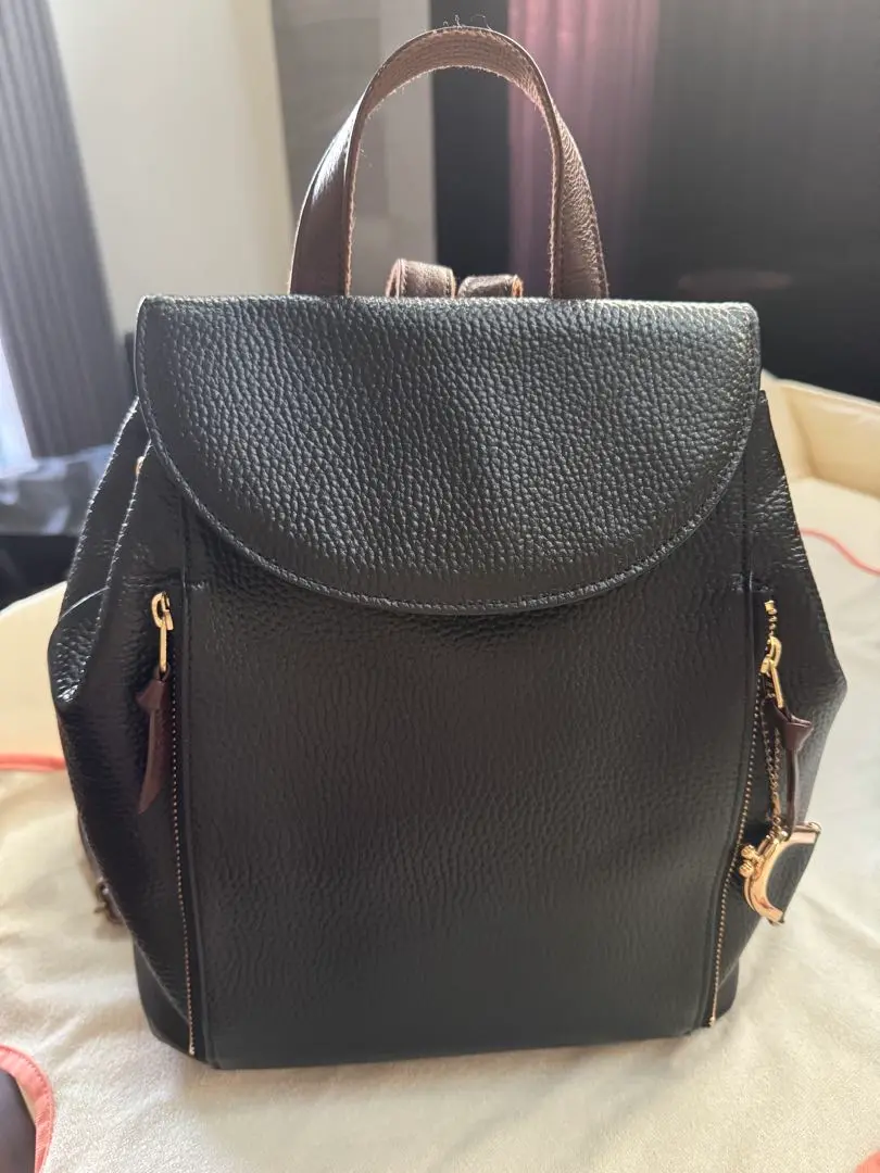 美品　鎌倉高野　クロコ　パテント　エナメル　レザー　リュック　バックパック　紺 バックパック ｜ 鎌倉高野オンラインブティック