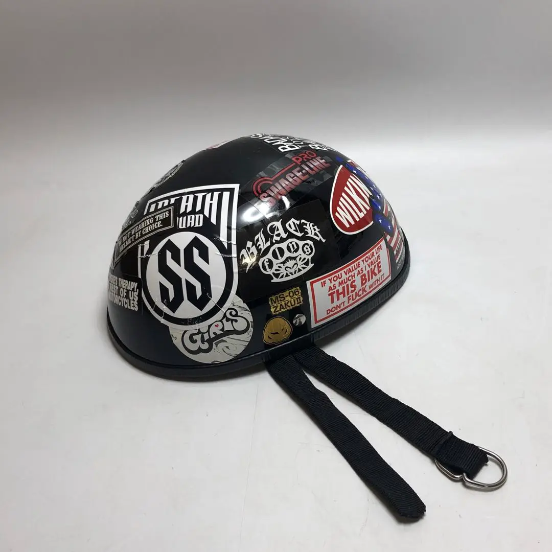 EASYRIDERS DUCKTAIL ブラック 半帽ヘルメット Webike | EASYRIDERS イージーライダース ダックテール2