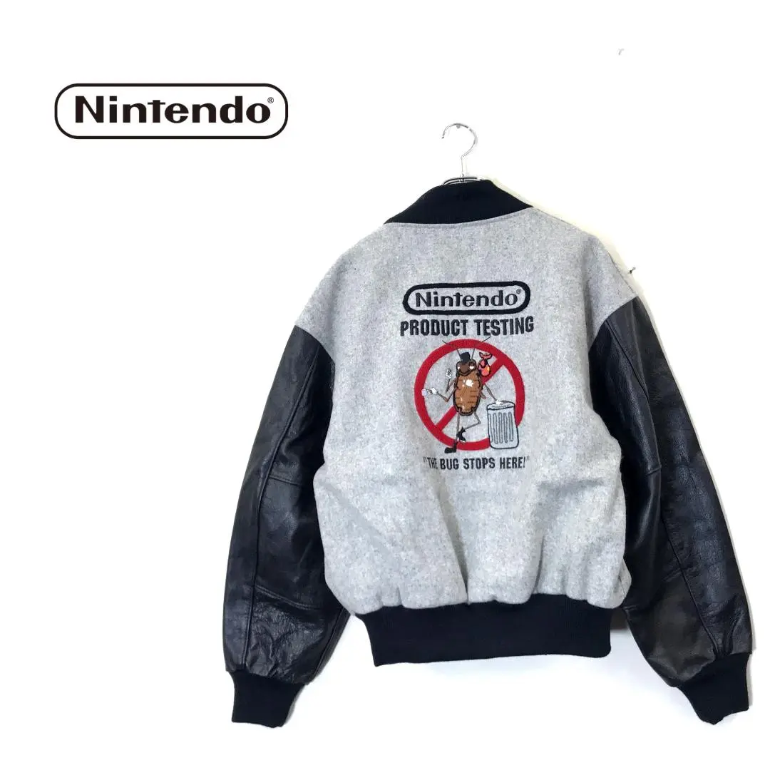 希少 90s Nintendo Product Testing スタジャン 公式